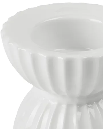 Lyngby Tura värmeljusstake Ø8 cm - Vit - Lyngby Porcelæn