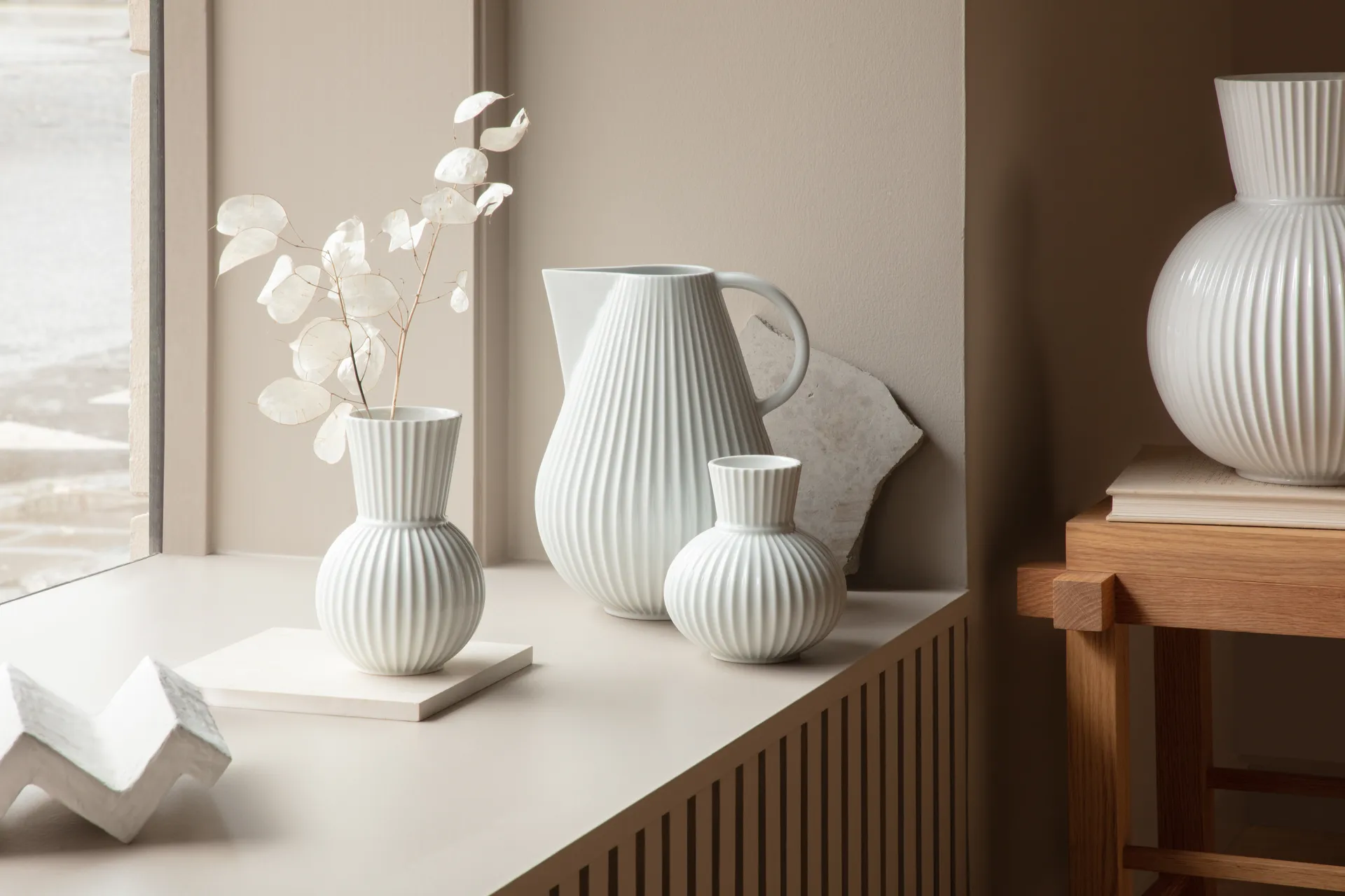 Lyngby Tura vas vit, 14,5 cm Lyngby Porcelæn