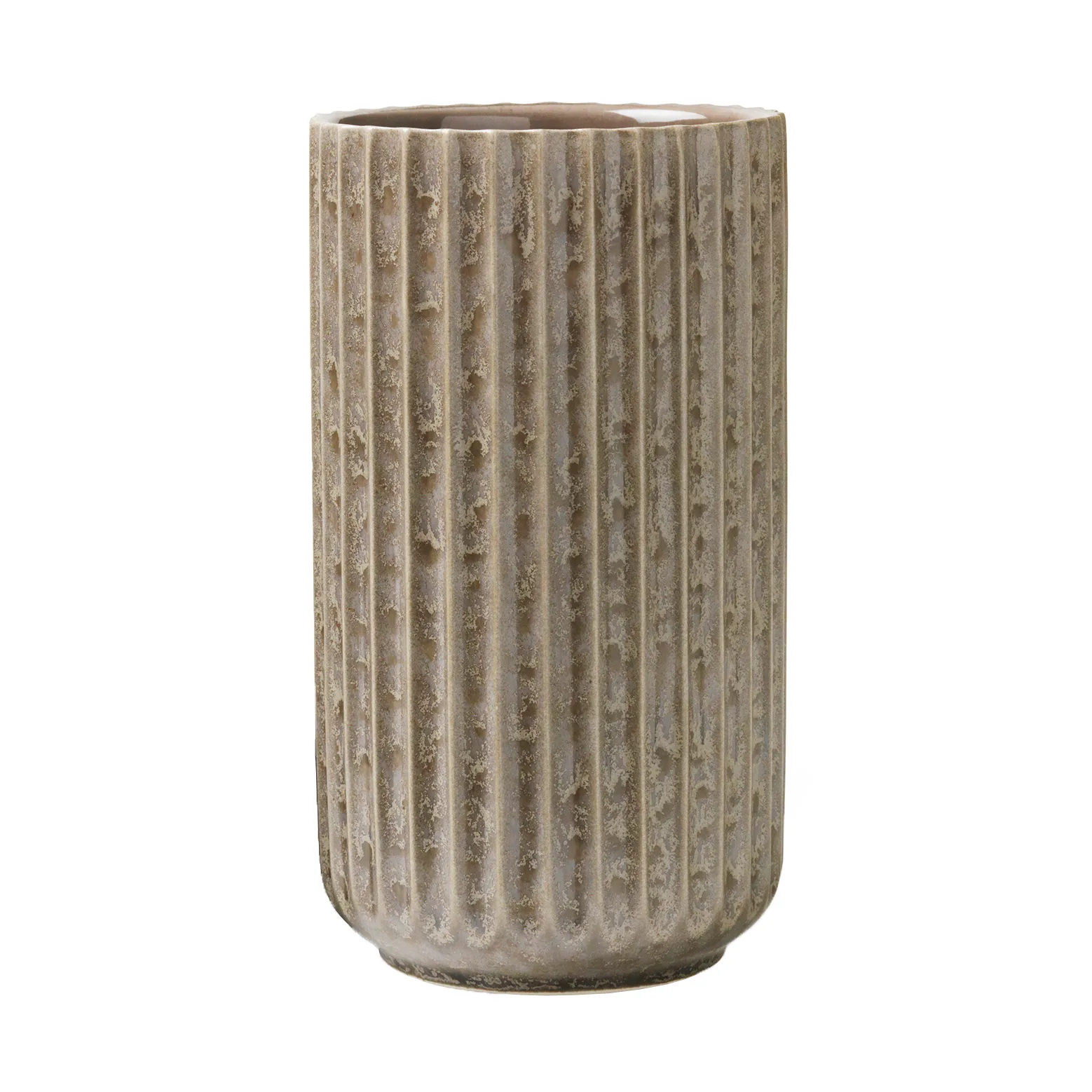 Lyngby vas grå, 15 cm Lyngby Porcelæn