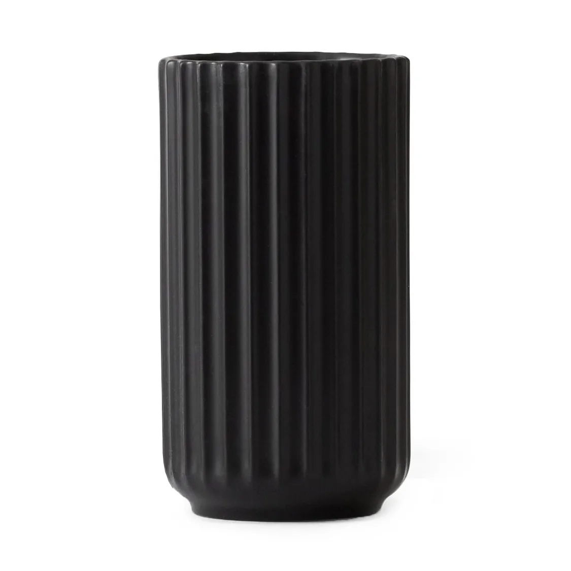 Lyngby vas svart matt, 12 cm Lyngby Porcelæn
