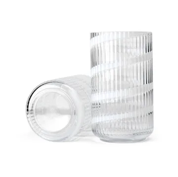 Lyngby Vas - White swirl, 25 cm - Lyngby Porcelæn