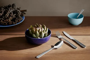 Rhombe bestickset - 16 delar - Lyngby Porcelæn