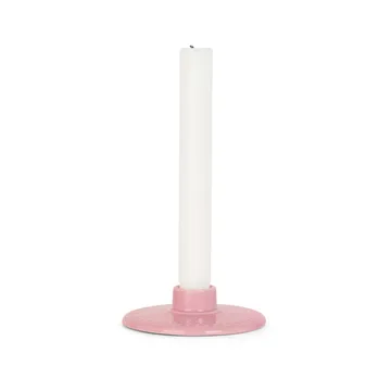 Rhombe ljusstake 3 cm - Rosa - Lyngby Porcelæn
