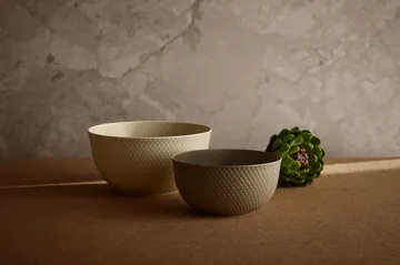 Rhombe serveringsskål Ø22 cm - Marble - Lyngby Porcelæn