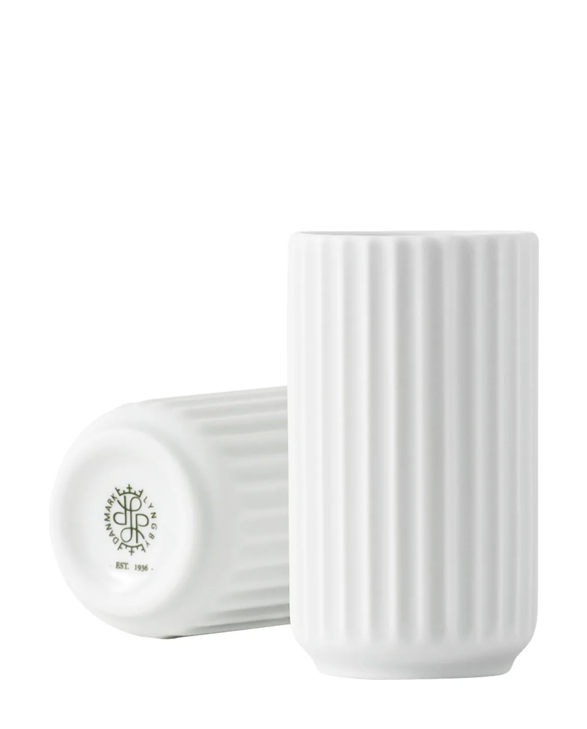 Vas porslin 6 cm, Vit Lyngby Porcelæn