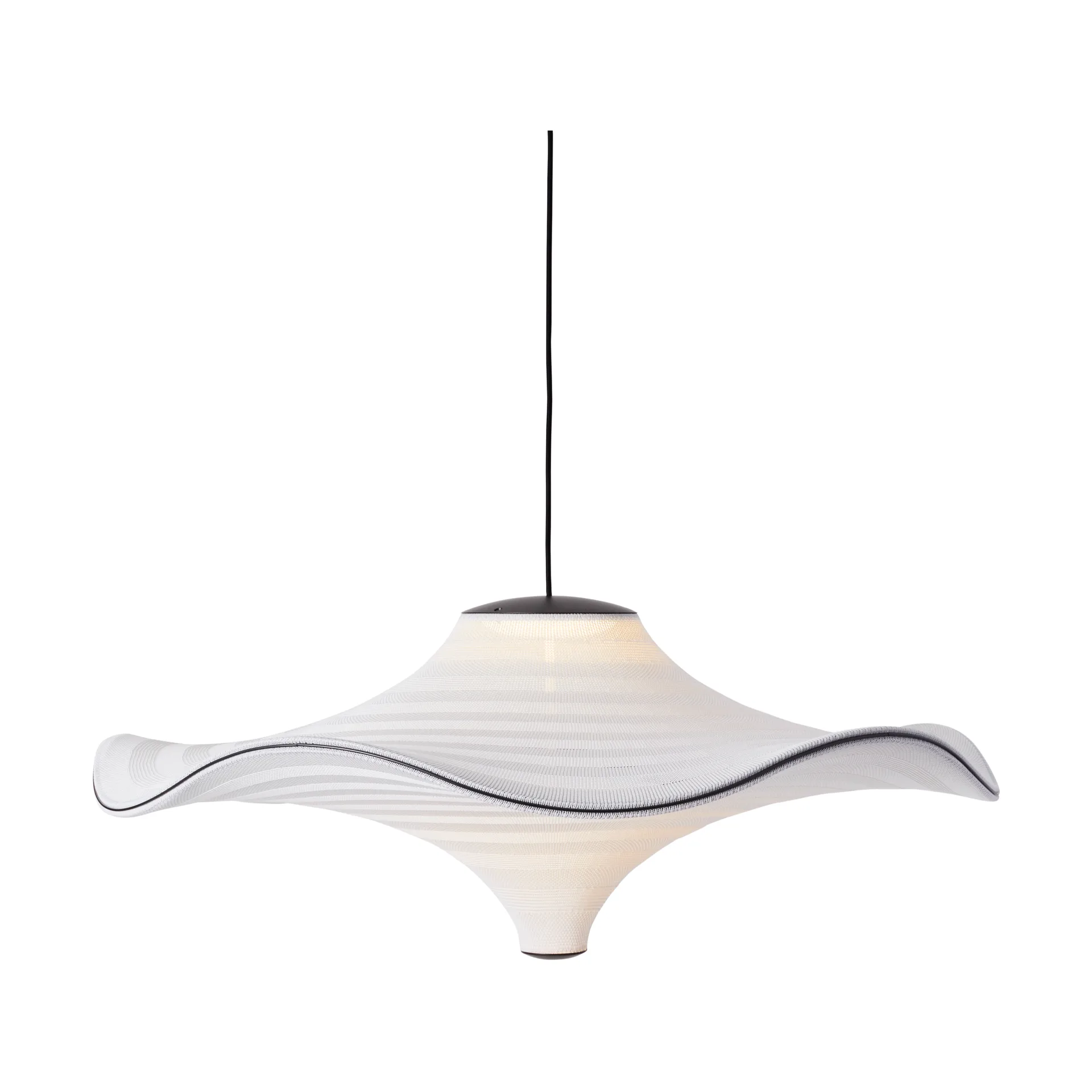 Flying pendel Ø96 cm, Ivory white Made By Hand