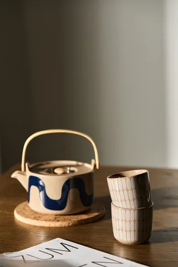 Alku mugg 2-pack - Terra-white - Marimekko