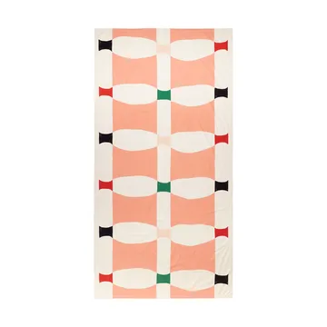 Atalaya duk 140x273 cm - Cotton-peach-green - Marimekko
