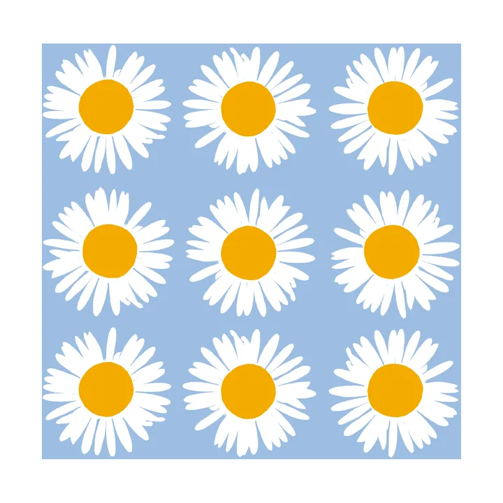 Auringonkukka servett 33x33 cm 20-pack - Blue - Marimekko