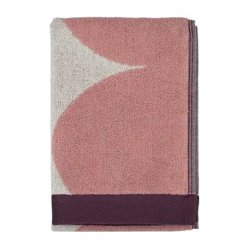Härkä gästhandduk 50x30 - vit-rosa-röd - Marimekko