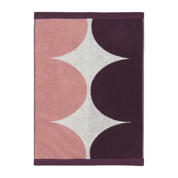 Härkä handduk 70x50 cm - vit-rosa-röd - Marimekko