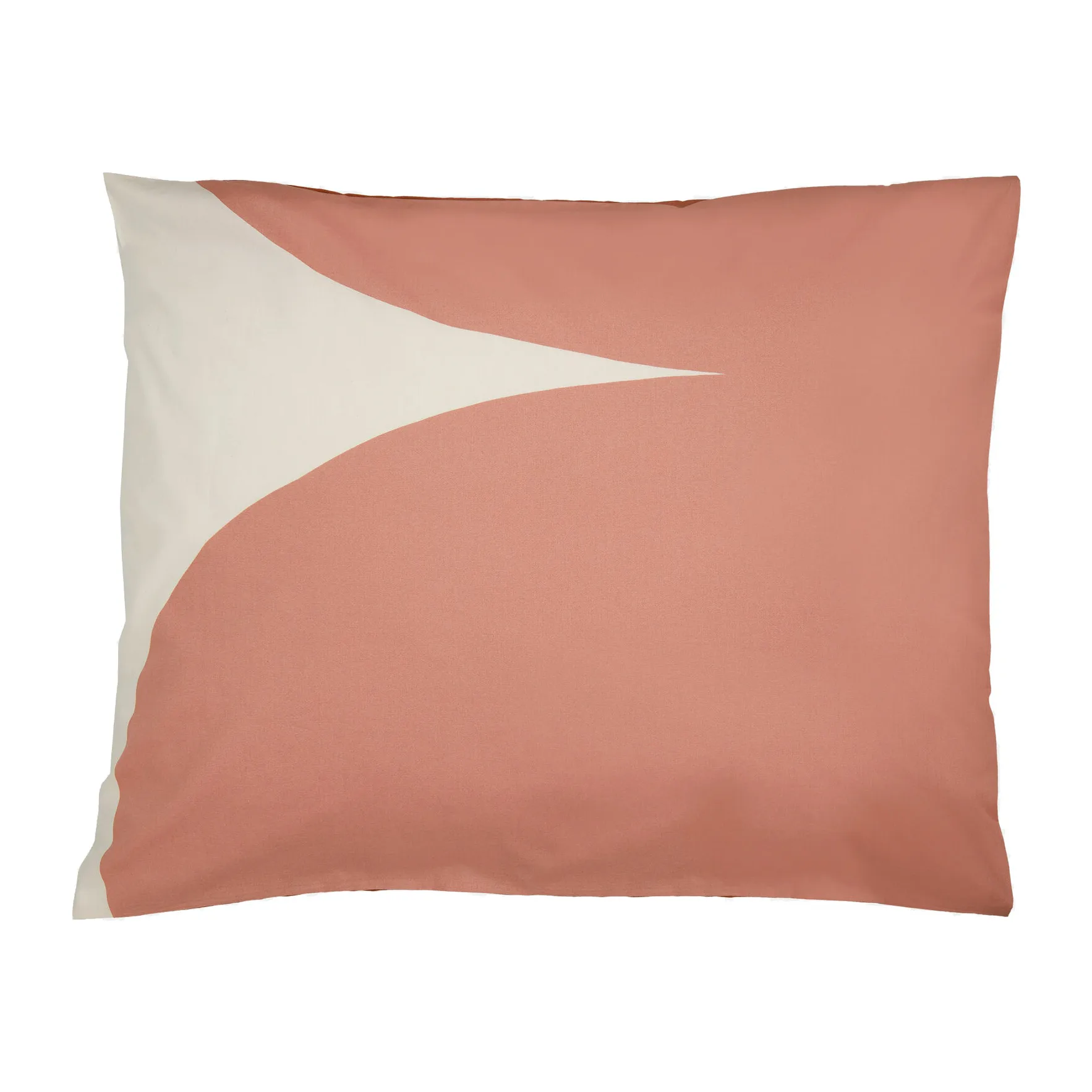 Härkä örngott 50x60 cm, White-brown- rose Marimekko