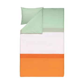 Hennika bäddset 150x210 cm+50x60 cm - Orange-light pink-sage - Marimekko
