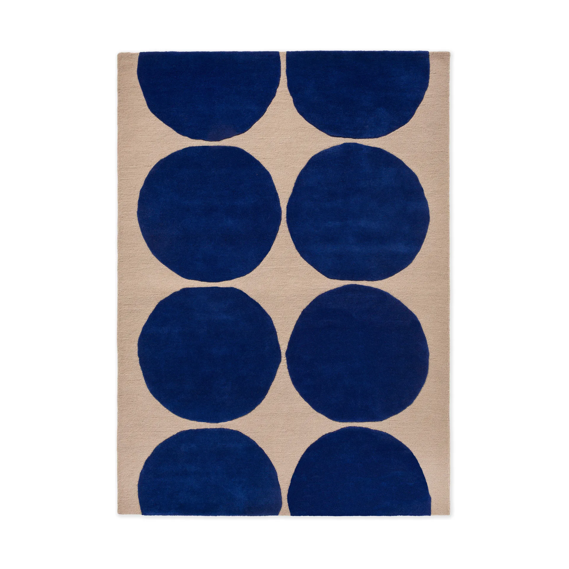 Isot Kivet ullmatta, Blue, 170x240 cm Marimekko