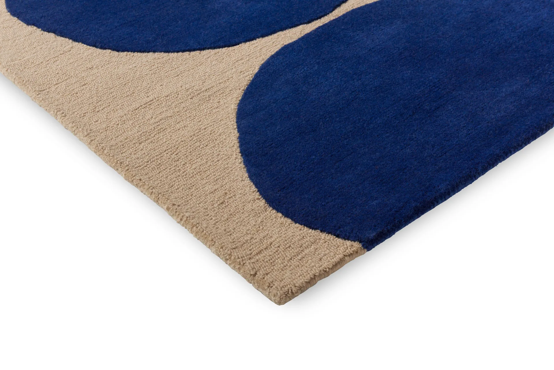 Isot Kivet ullmatta, Blue, 200x280 cm Marimekko
