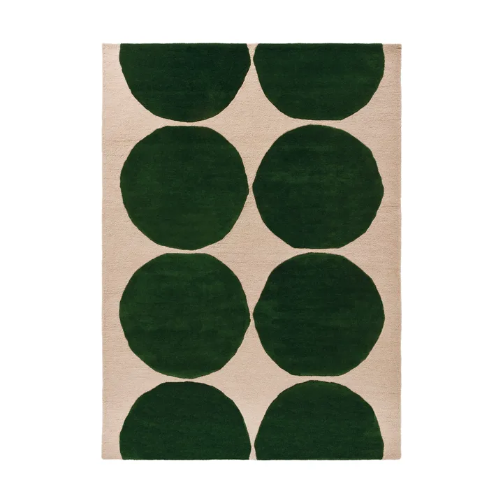 Isot Kivet ullmatta - Green, 170x240 cm - Marimekko
