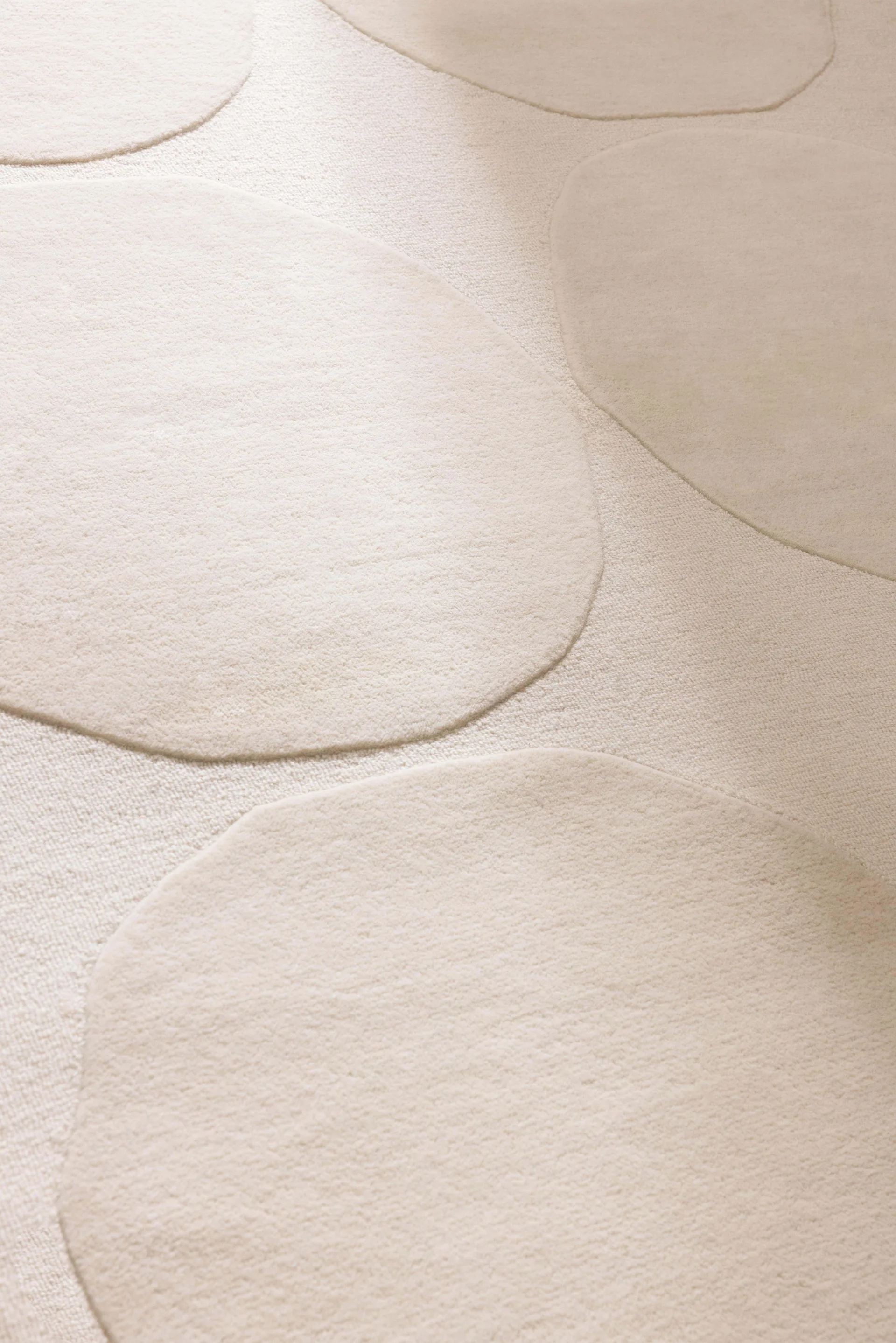 Isot Kivet ullmatta, Natural White, 140x200 cm Marimekko