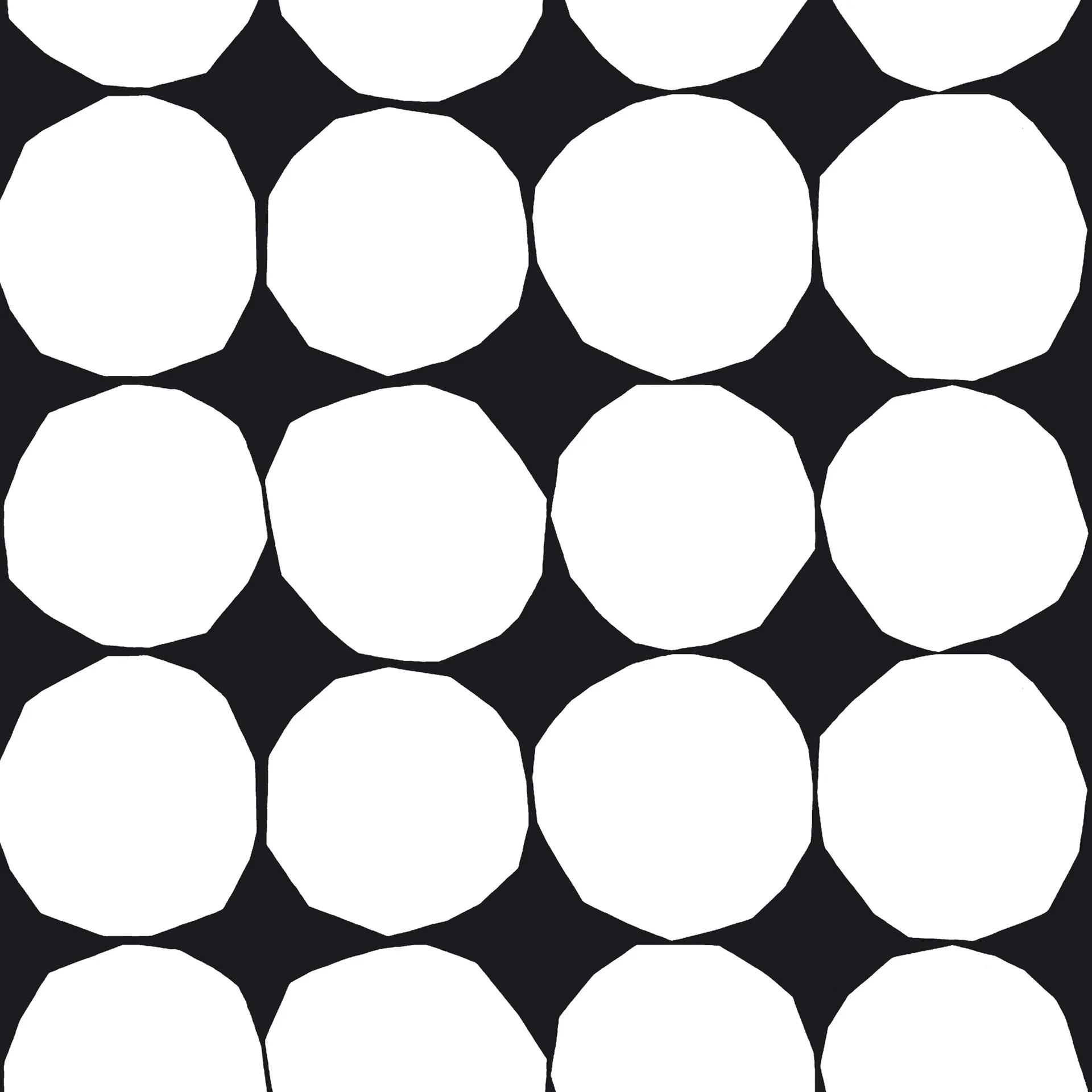 Kivet tyg, vit Marimekko