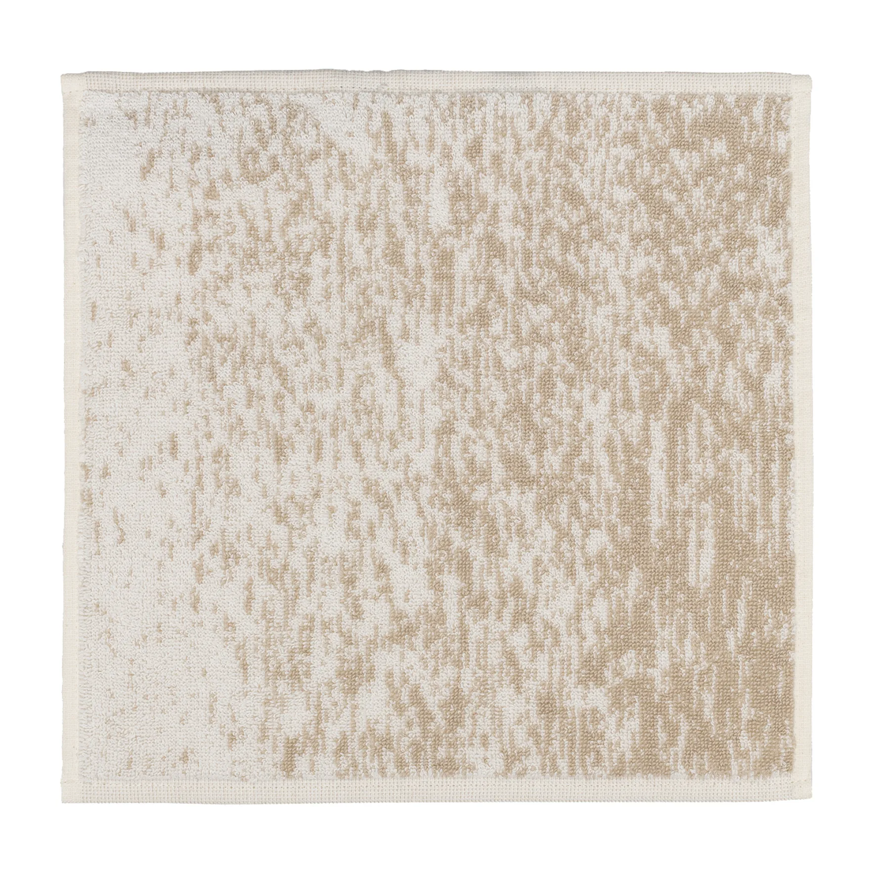 Kuiskaus handduk mini 30x30 cm, vit-beige Marimekko
