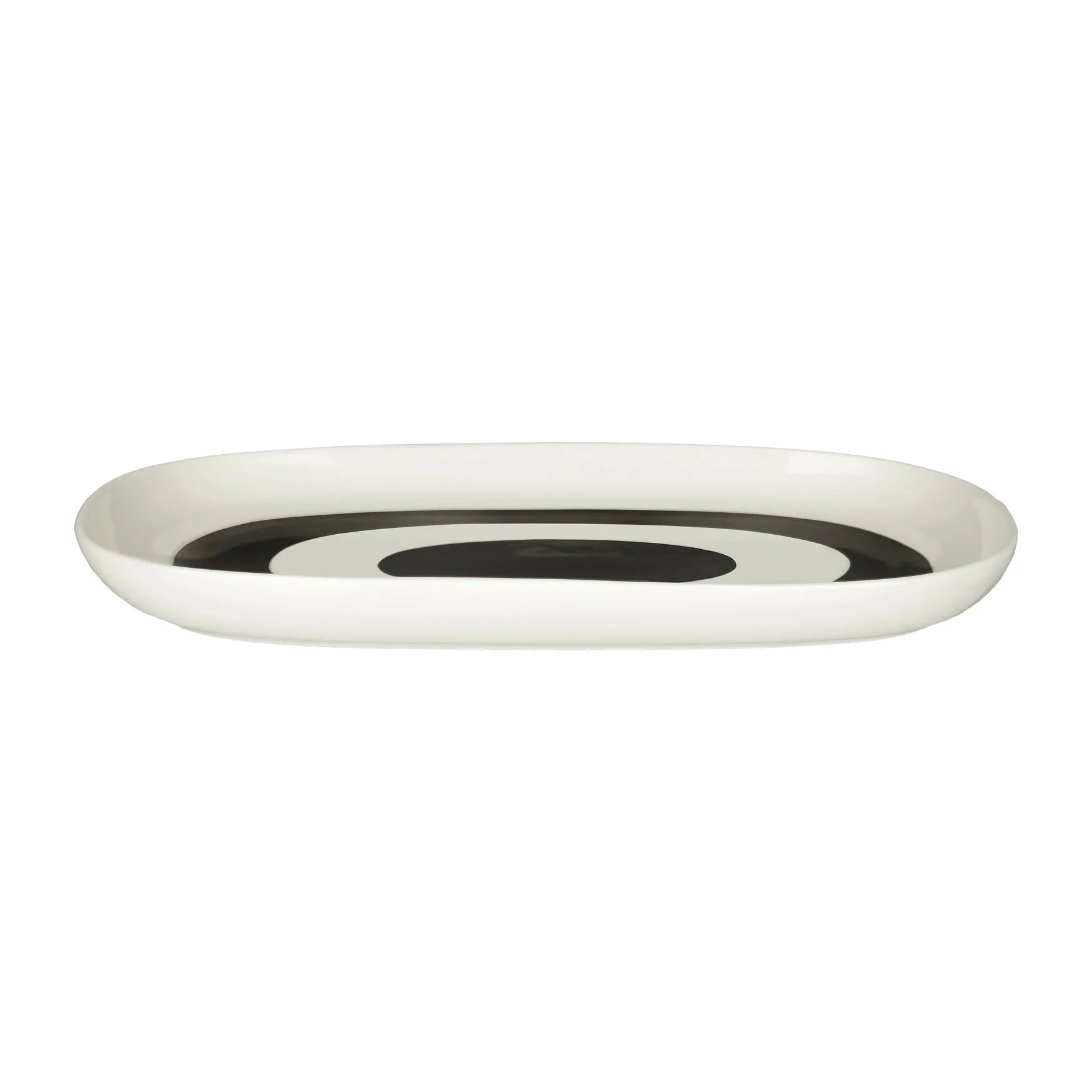 Melooni tallrik 32x23 cm, White-clay Marimekko