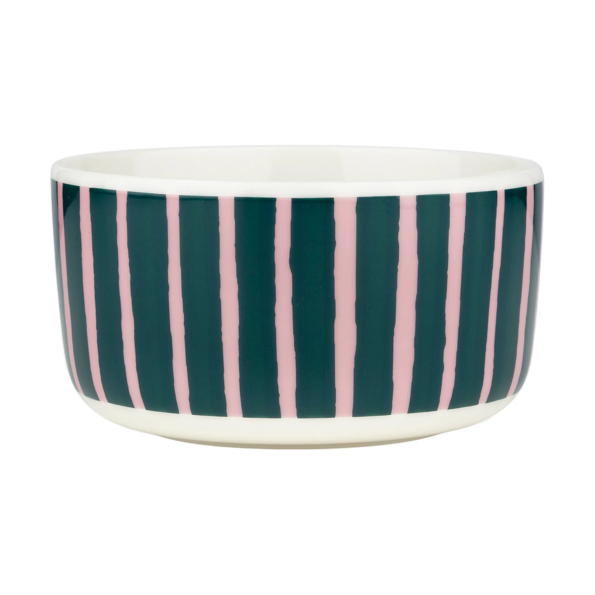 Oiva Piccolo skål 50 cl, Green-pink Marimekko