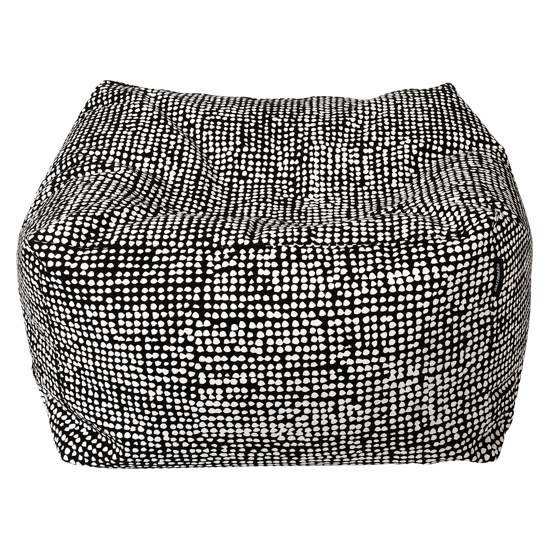 Orkanen Puffi sittkudde, Grå-off-white Marimekko