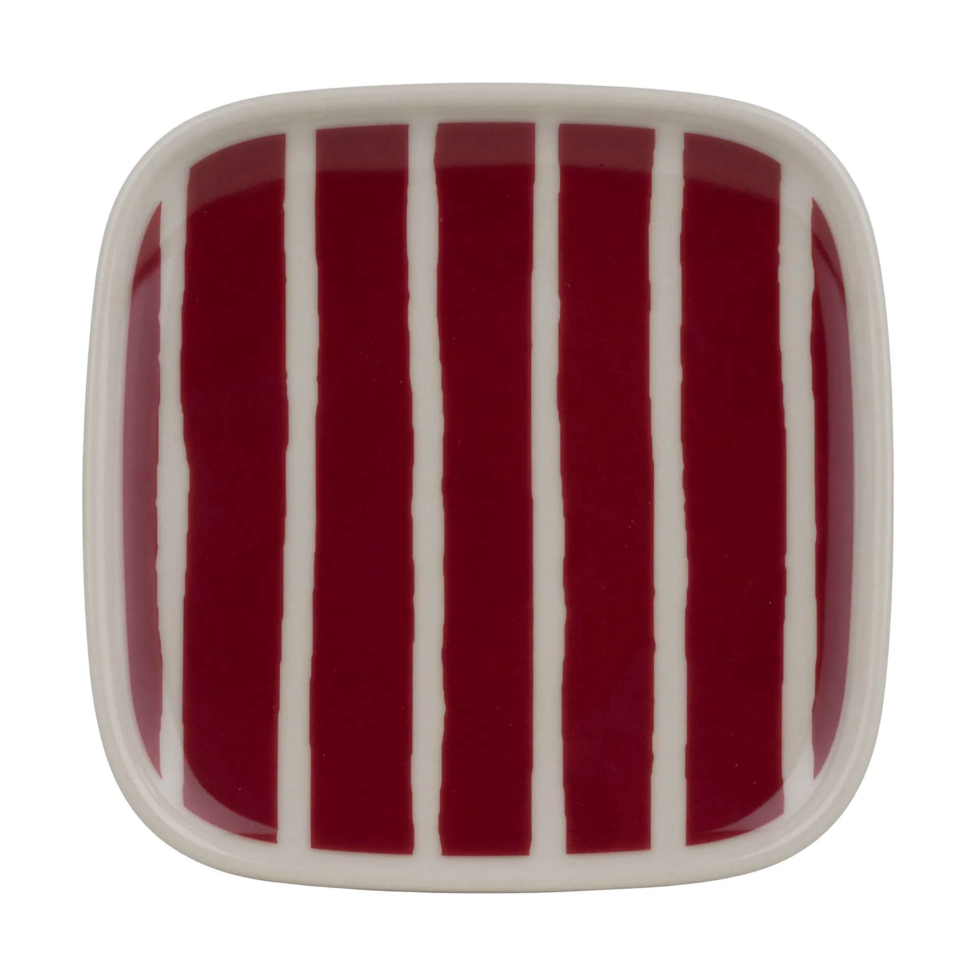 Piccolo fat 10x10 cm, Burgundy Marimekko