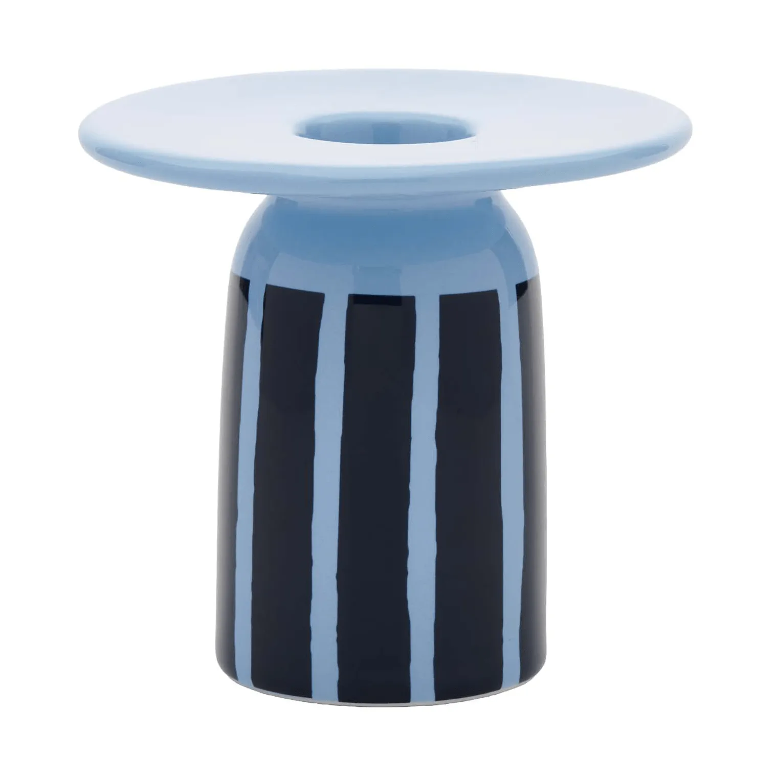 Piccolo ljusstake, Light blue-petrol, 8 cm Marimekko