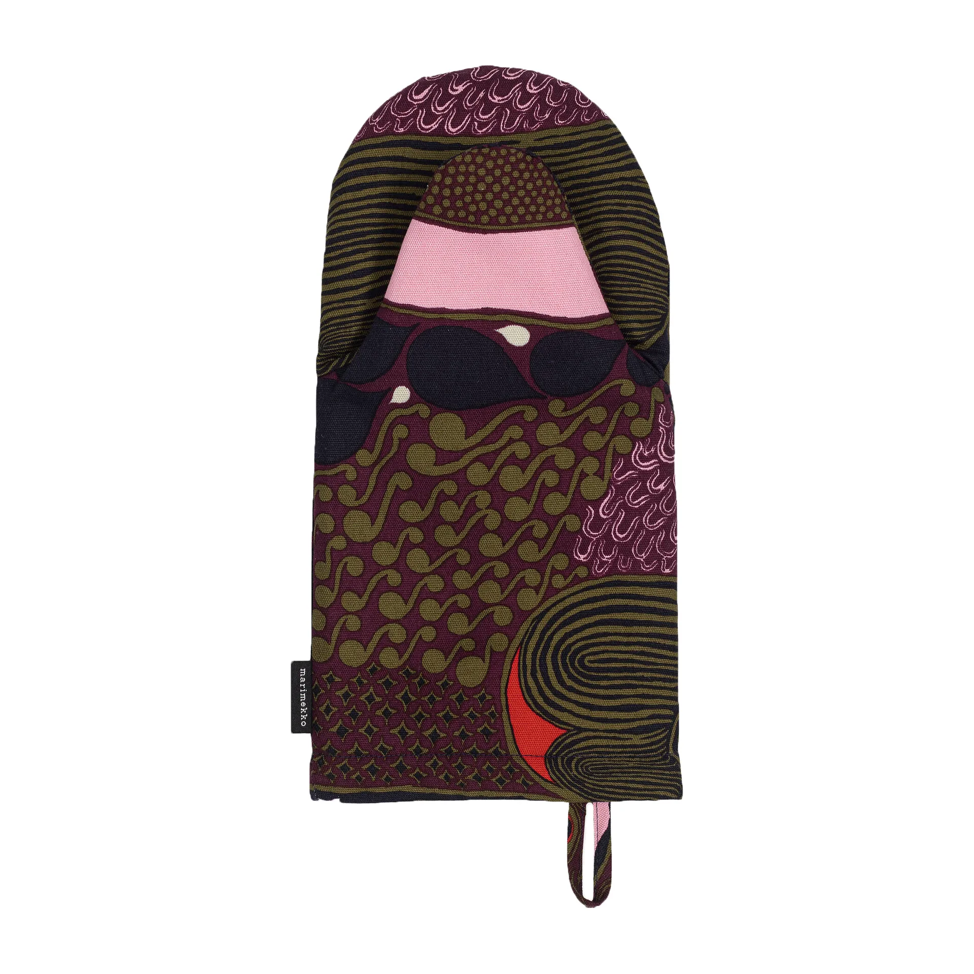 Pieni Rusakko grytvante, Rosa-brun Marimekko