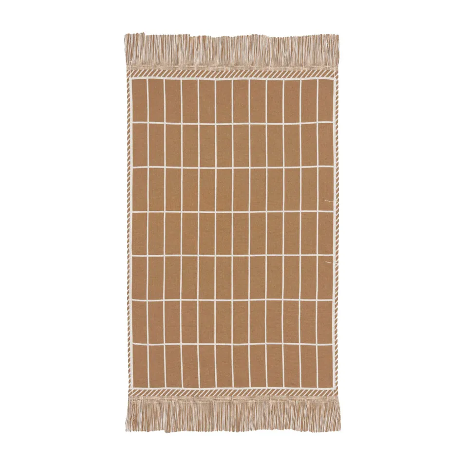 Pieni Tiiliskivi Hamam handduk 30x50 cm, Off white-brun Marimekko