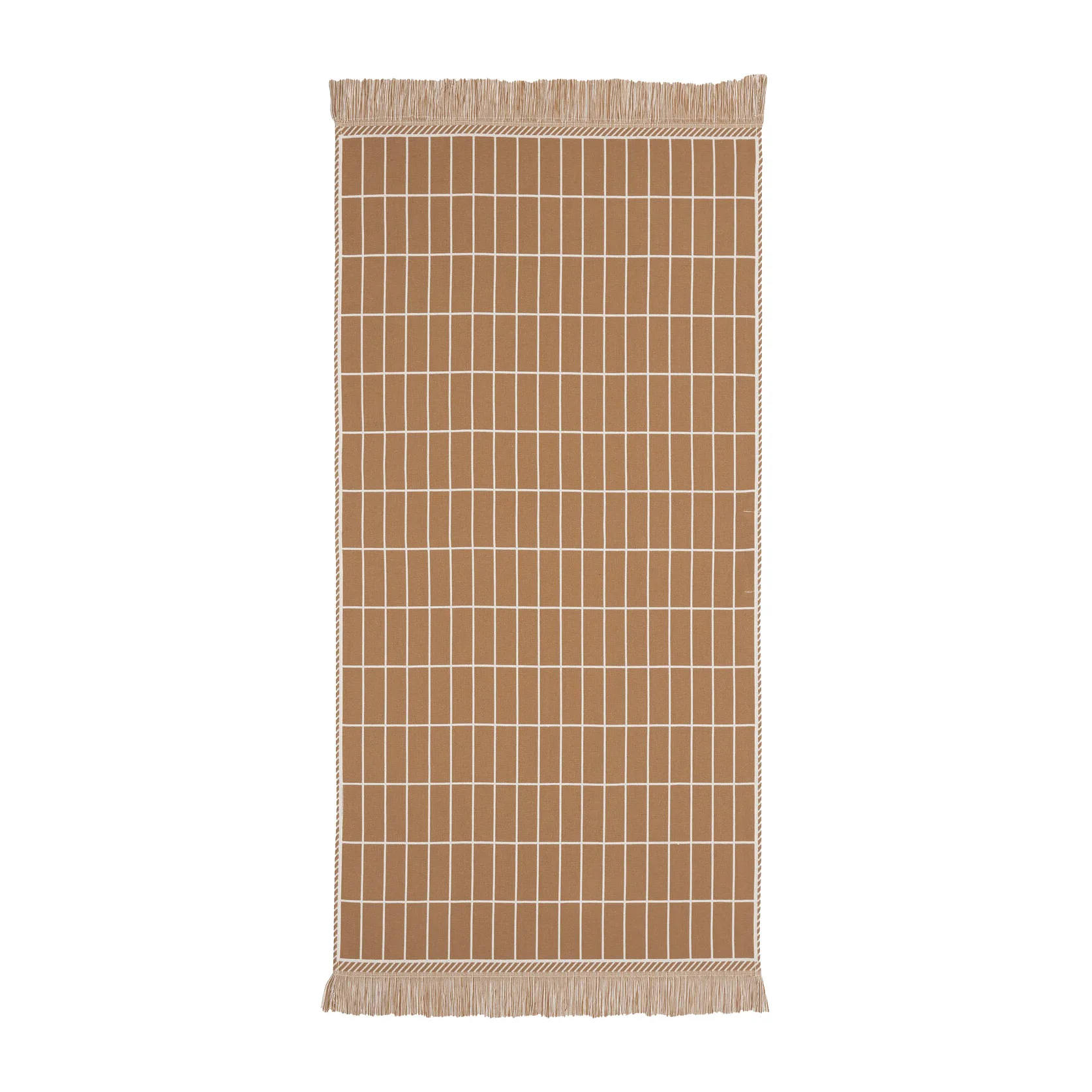 Pieni Tiiliskivi Hamam handduk 50x100 cm, Off white-brun Marimekko