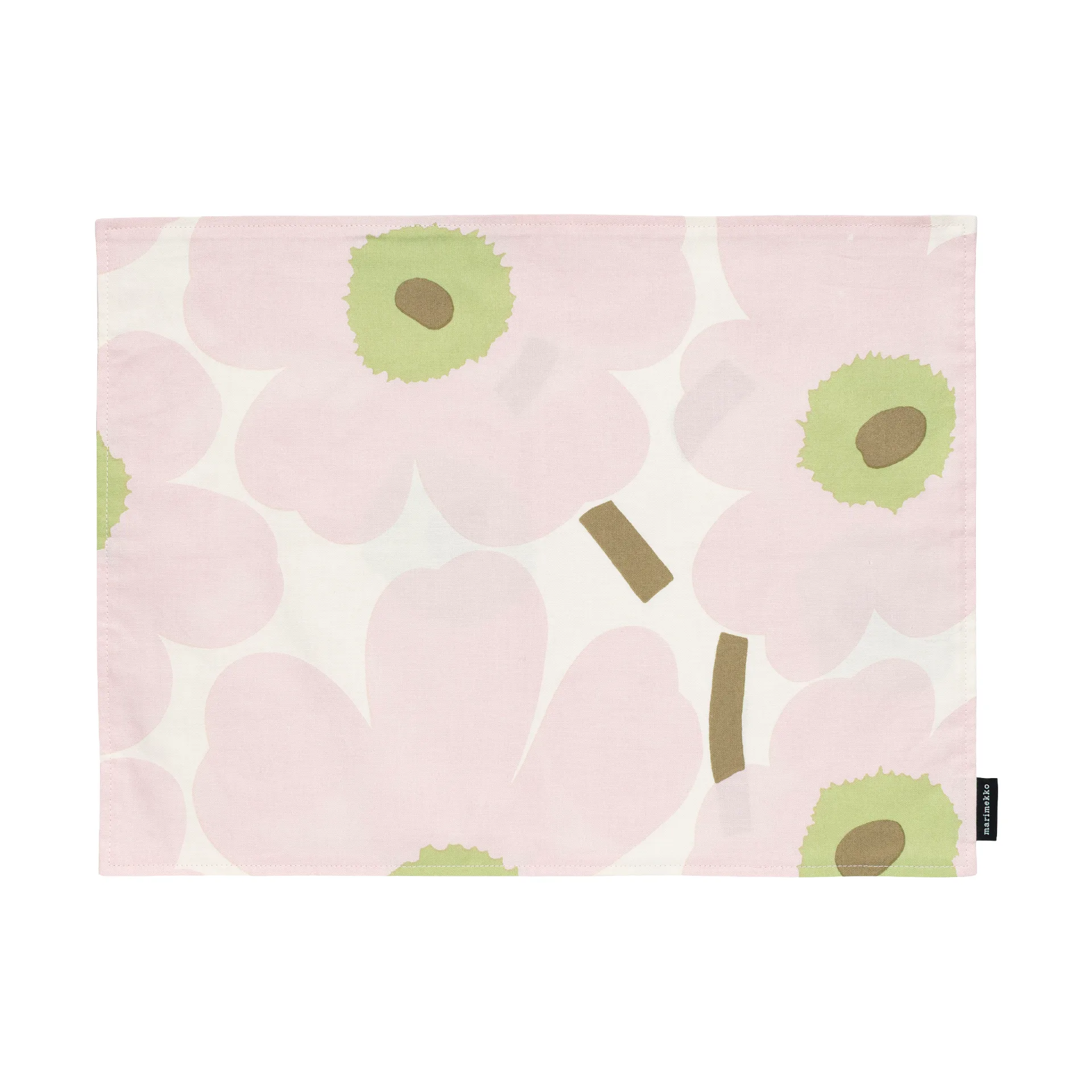 Pieni unikko bordstablett acryl, Off white-pink-pear-sand Marimekko