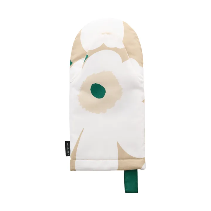 Pieni Unikko grytvante - Sand-white-hay-emerald - Marimekko
