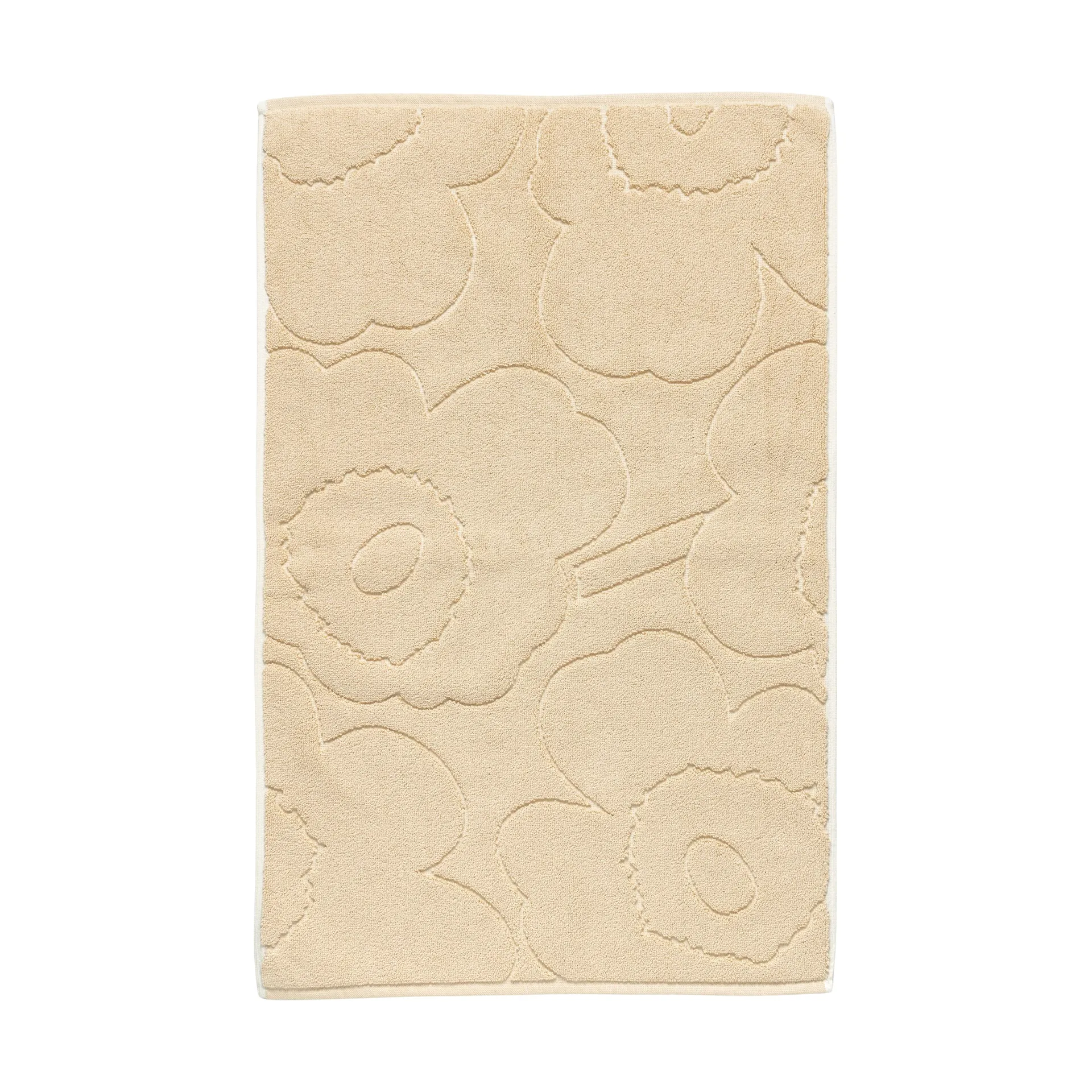 Piirto Unikko badrumsmatta 50x80 cm, Beige Marimekko