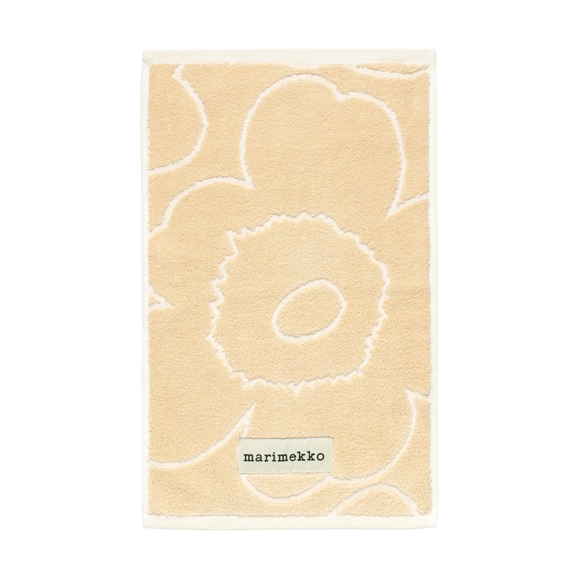 Piirto Unikko gästhandduk 30x50 cm, Beige Marimekko