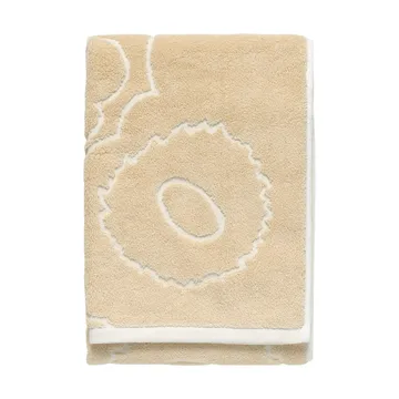 Piirto Unikko handduk 50x100 cm - Beige - Marimekko