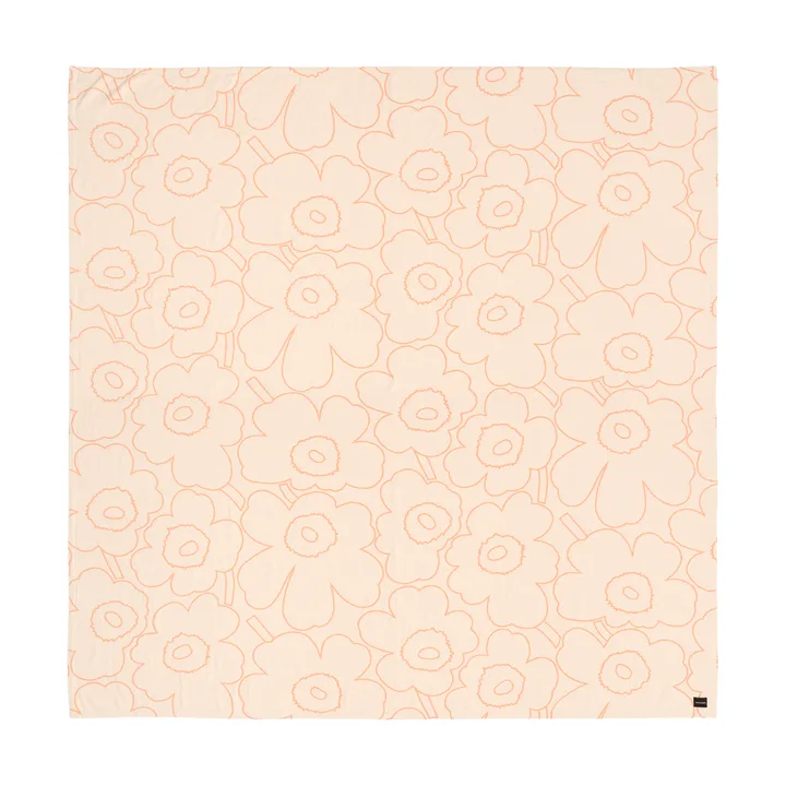 Piirto Unikko överkast 260x260 cm - Beige - Marimekko