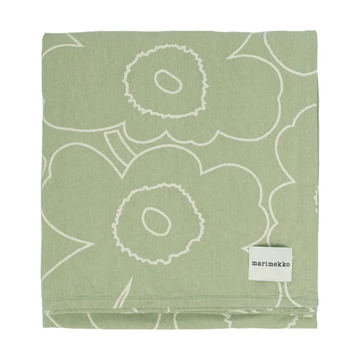 Piirto Unikko överkast 260x260 cm - Pear-off white - Marimekko