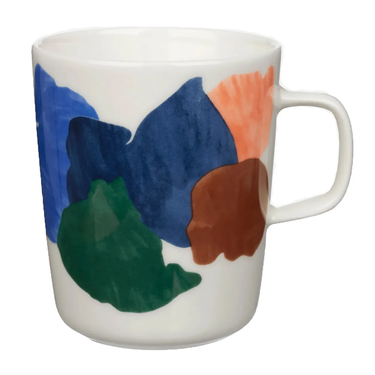 Pyykkipäivä mugg 25 cl, Vit-blå-grön Marimekko