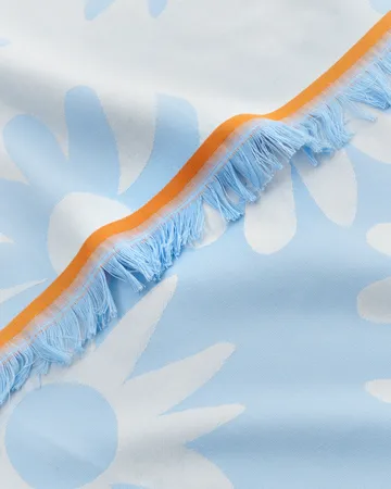 Rakastaa ei rakasta hamam handduk 45x92 cm - Orange-Off-white-light blue - Marimekko