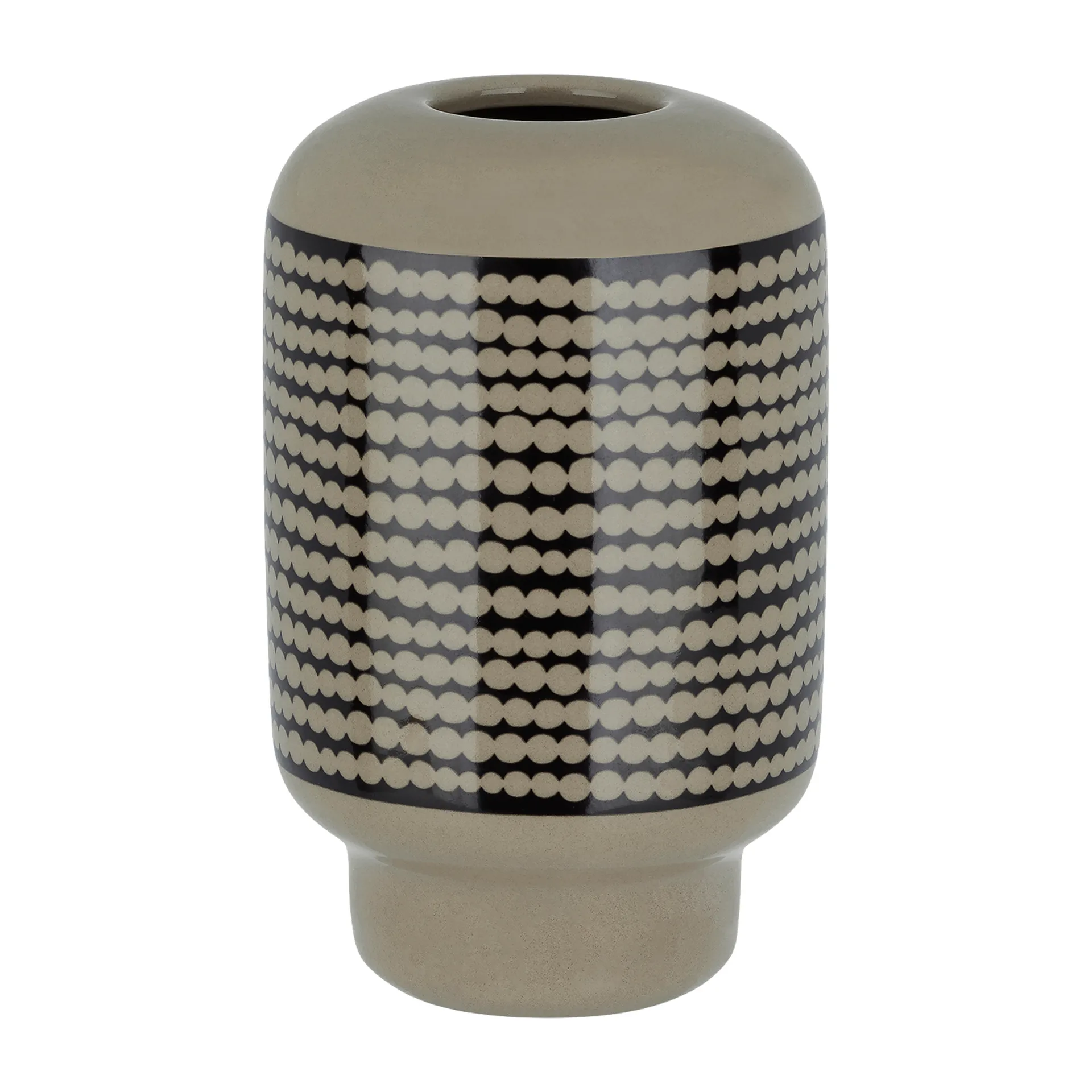 Räsymatto vas 14 cm, terra-black Marimekko