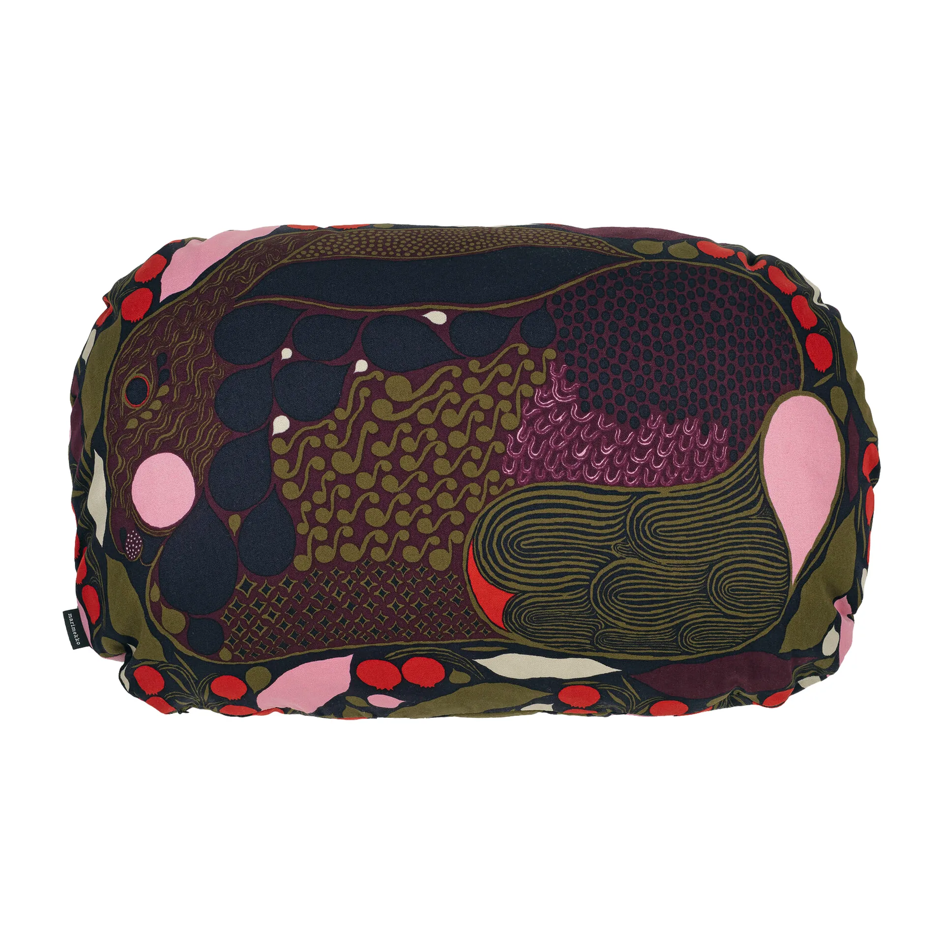 Rusakko kudde 47x70 cm, Rosa-brun Marimekko