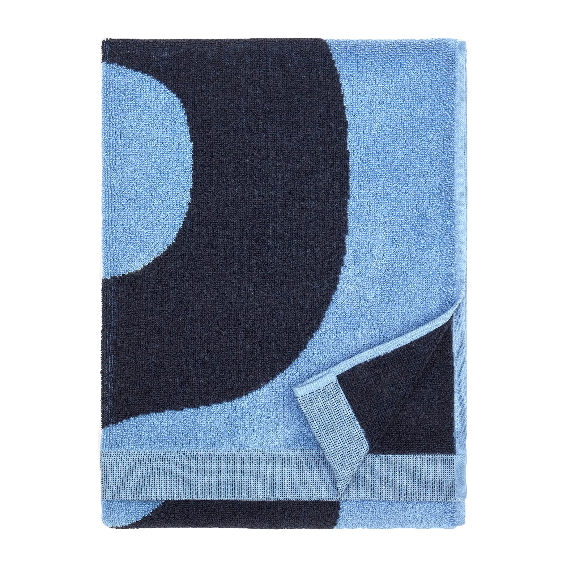 Seireeni handduk 50x70 cm, Mörkblå-blå Marimekko