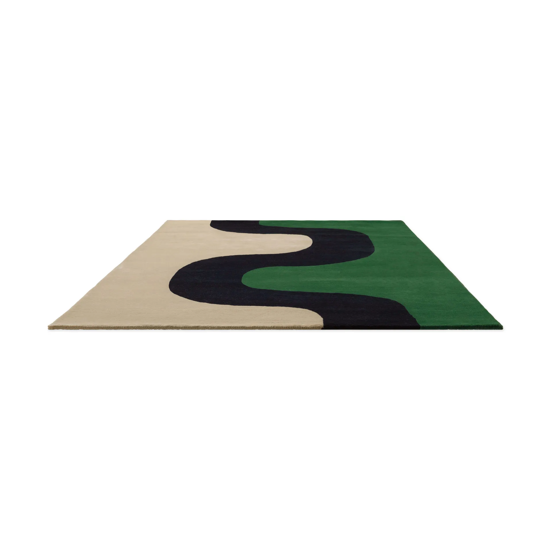 Seireeni ullmatta, Green, 200x280 cm Marimekko
