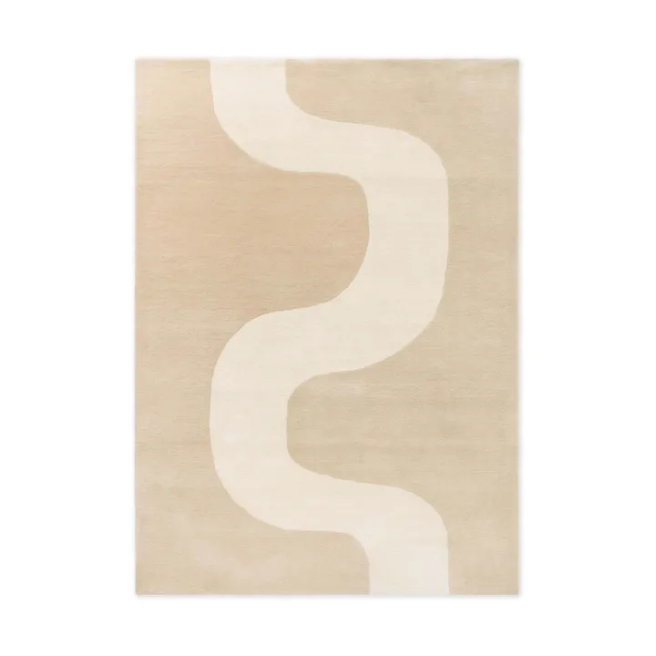 Seireeni ullmatta - Warm Beige, 200x280 cm - Marimekko