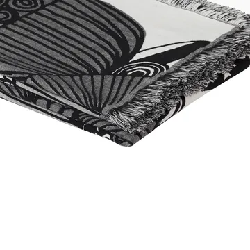 Siirtolapuutarha filt 130x180 cm - Off white-svart - Marimekko