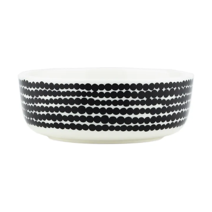 Siirtolapuutarha skål 4 dl - Black-white - Marimekko