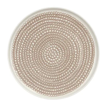 Siirtolapuutarha tallrik liten Ø20 cm - White-clay - Marimekko