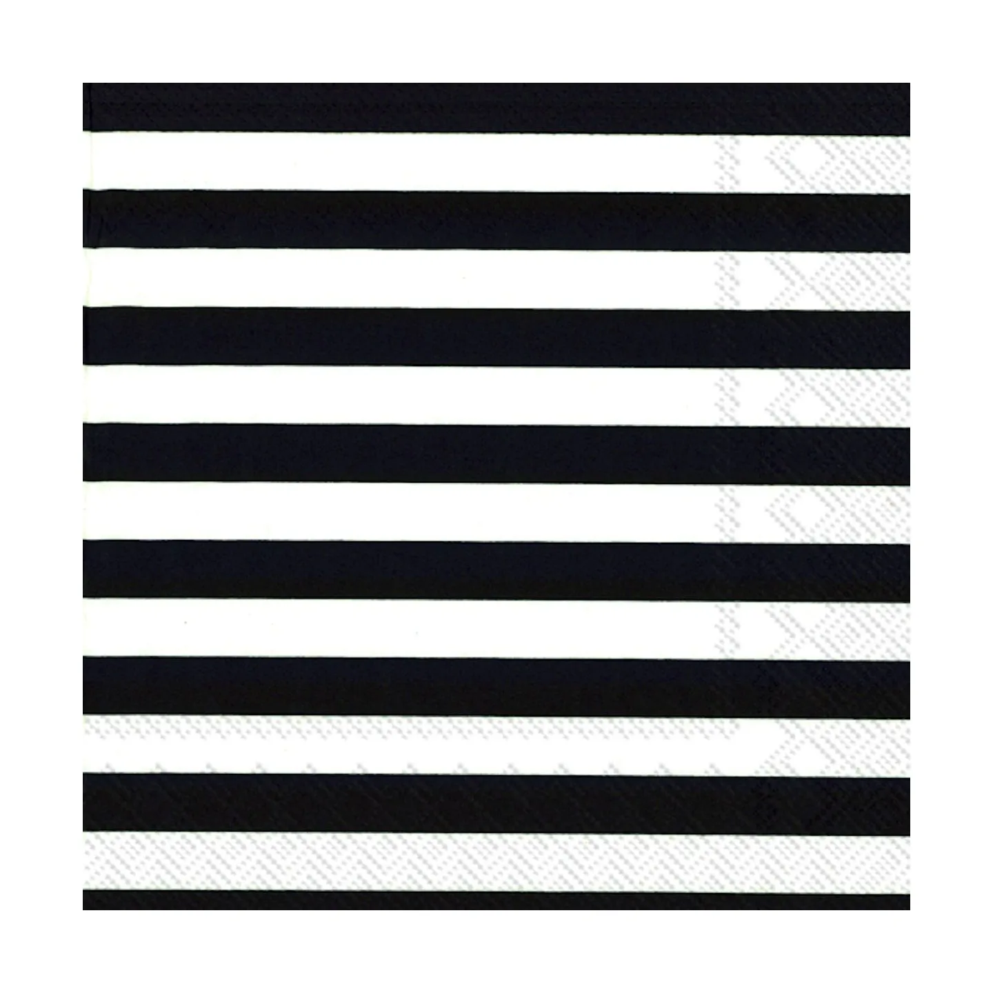 Tasaraita servett 33x33 cm 20-pack, Black Marimekko