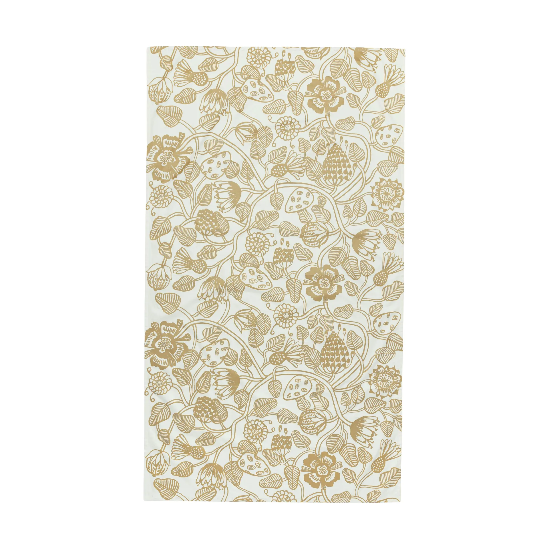 Tiara bordsduk 135x250 cm, White-gold Marimekko